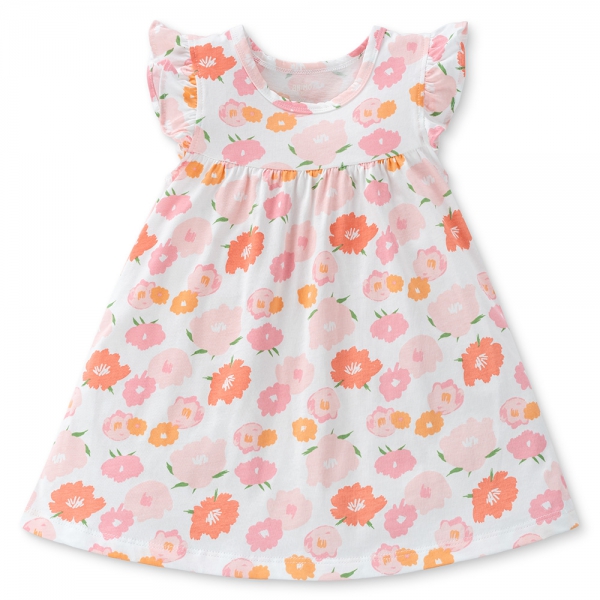 Đầm bé gái Animo Easy TX0225027 (1-4Y,Trắng,NN04)