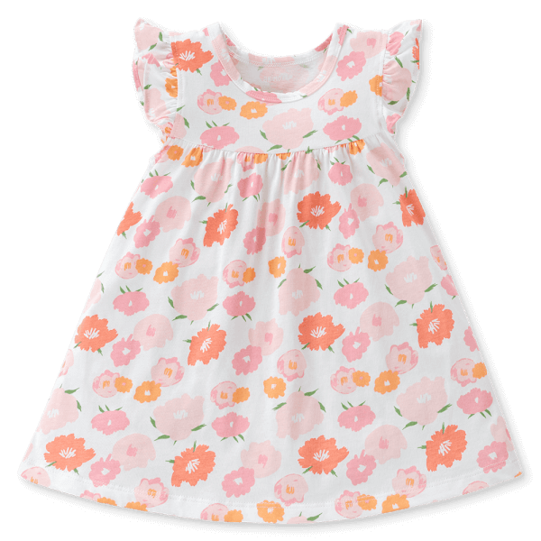 Đầm bé gái Animo Easy TX0225027 (1-4Y,Trắng,NN04)