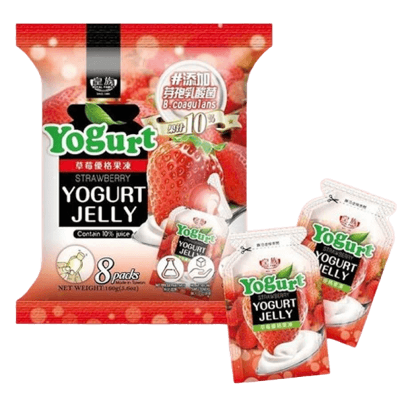 Thạch sữa chua vị dâu