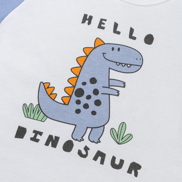 Bộ bé trai ngắn Animo Easy HN0225032 (1-4Y,Trắng-dương,TT02)