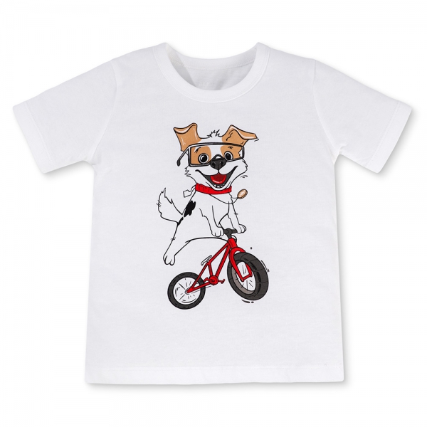 Áo bé trai tay ngắn Animo Easy HN0325063 (1-4Y,Trắng,NN01)