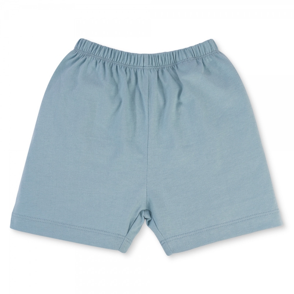 Bộ bé trai ngắn Animo Easy HN0325040 (1-4Y,Trắng-lá,NN03)