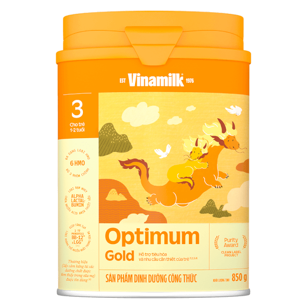 Vinamilk Optimum Gold 3 850g (1-2 tuổi)
