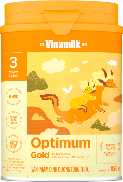 Vinamilk Optimum Gold 3 850g (1-2 tuổi)