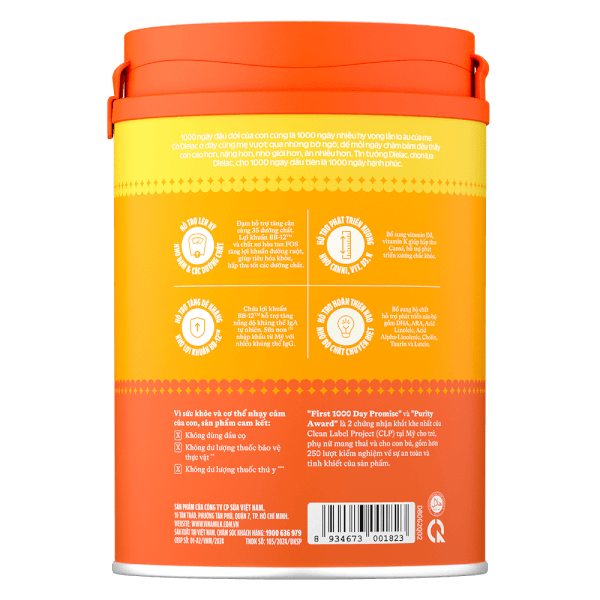 Sữa Dielac Gold 2, 800g (6-12 tháng)