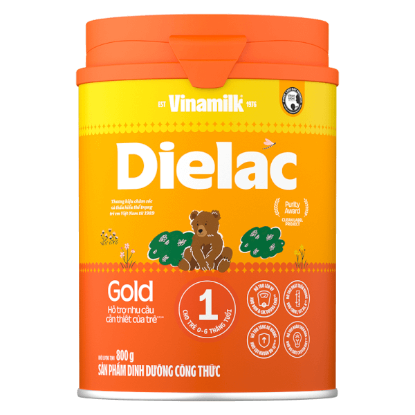 Sữa Dielac Gold 1, 800g (0-6 tháng)