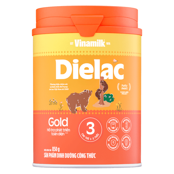 Sữa Dielac Gold 3 850g (1-2 tuổi)