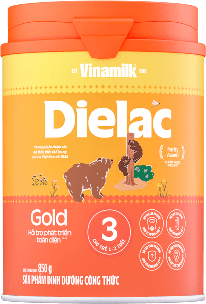 Sữa Dielac Gold 3 850g (1-2 tuổi)
