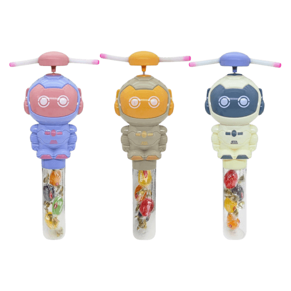 Kẹo cứng hương trái cây Minik Bonbon 9g - hình robot