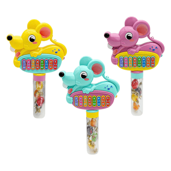 Kẹo cứng hương trái cây Minik Bonbon 9g - hình cây đàn piano