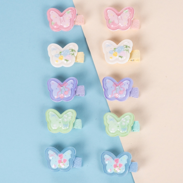 Set kẹp tóc 10 món Animo A2501_MN043 (Nhiều màu)