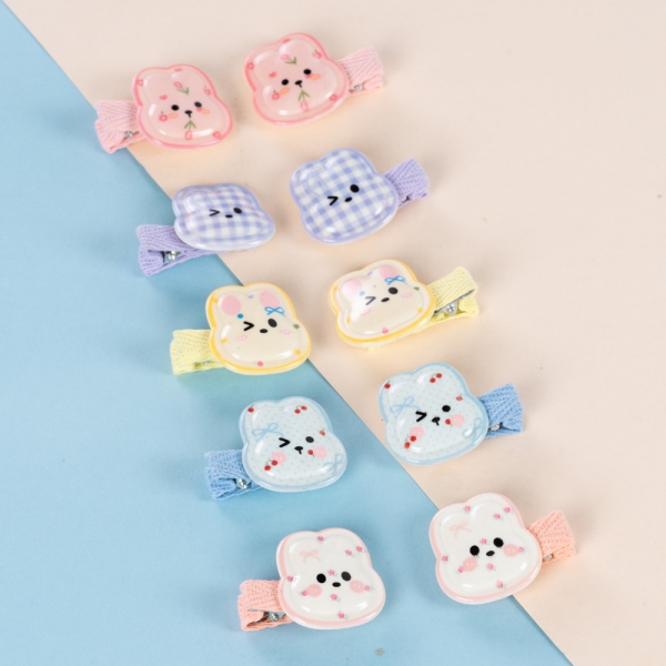 Set kẹp tóc 10 món Animo A2501_MN042 (Nhiều màu)