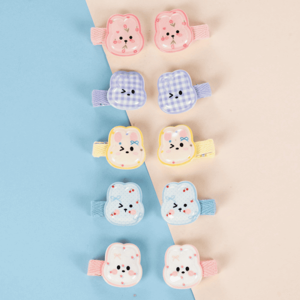 Set kẹp tóc 10 món Animo A2501_MN042 (Nhiều màu)