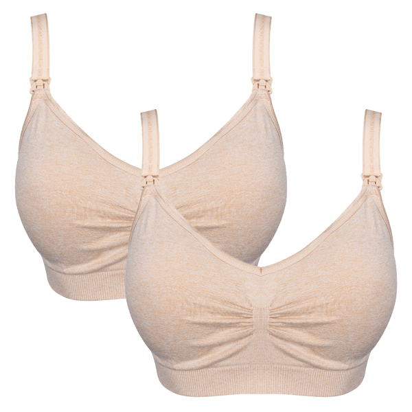 Combo 2 Áo lót bầu & cho con bú Animo MN0924031 (XL,Be)