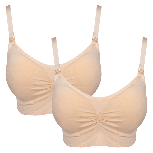 Combo 2 Áo lót bầu & cho con bú Animo MN0924033 (L,Be)