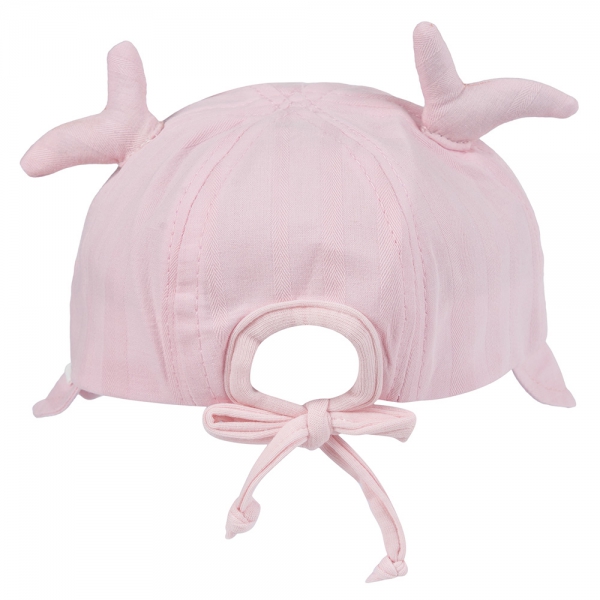 Nón vành tròn bé gái 1-3Y Animo A2501_MN051 (48cm,Hồng)