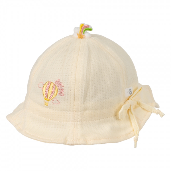 Nón vành tròn bé gái 1-3Y Animo A2501_MN050 (48cm,Vàng)