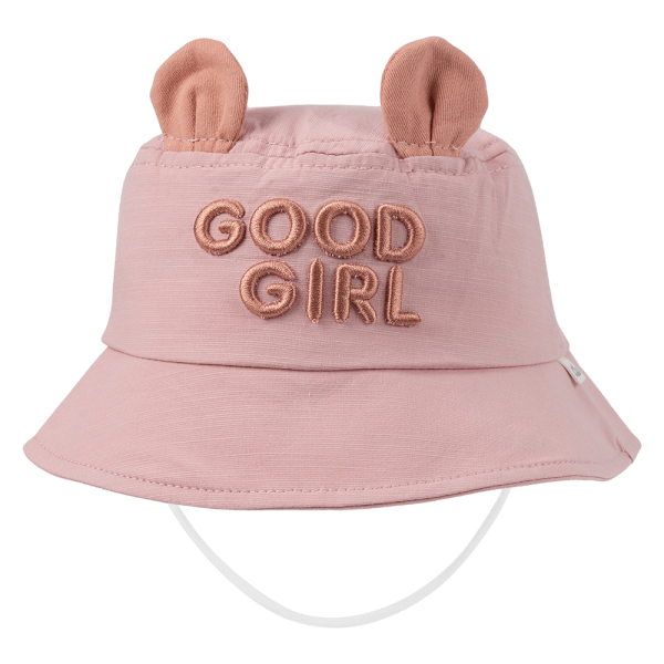 Nón vành tròn bé gái 1-3Y Animo A2501_MN049 (48cm,Hồng)