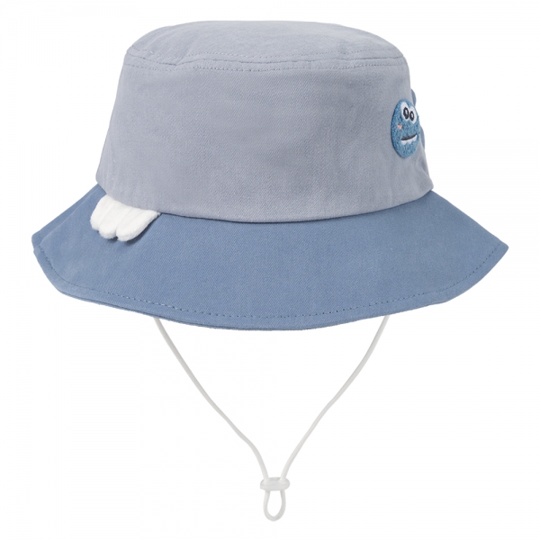 Nón bé trai lớn 3-6Y vành tròn Animo A2501_MN036 (52cm,Xanh)