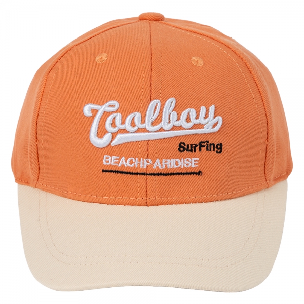 Nón bé trai lớn 3-6Y lưỡi trai Animo A2501_MN035 (52cm,Nâu-Kem)