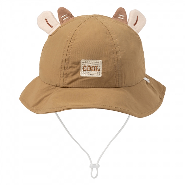 Nón bé trai lớn 3-6Y vành tròn Animo A2501_MN033 (52cm,Nâu)