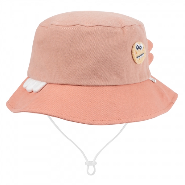 Nón bé gái lớn 3-6Y vành tròn Animo A2501_MN025 (52cm,Hồng)