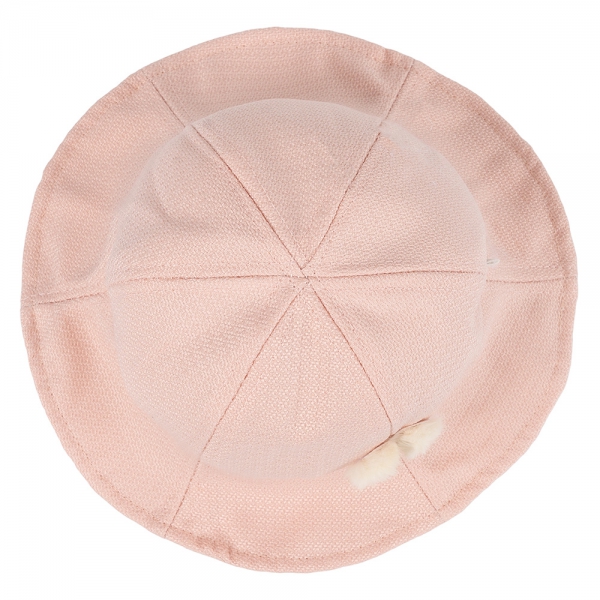 Nón bé gái lớn 3-6Y vành tròn Animo A2501_MN023 (52cm,Hồng)