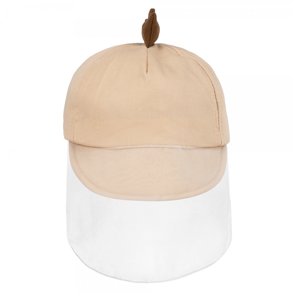 Nón lưỡi trai khăn voan bé trai 0-12M Animo A2501_MN013 (44cm,Màu be)