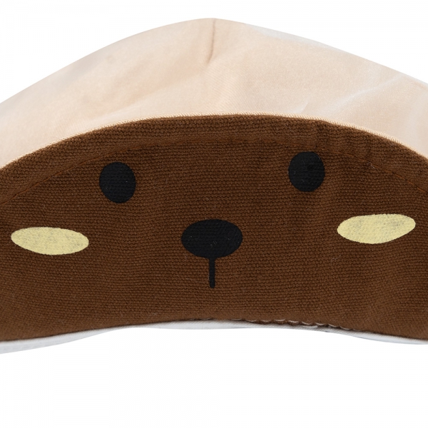 Nón lưỡi trai khăn voan bé trai 0-12M Animo A2501_MN013 (44cm,Màu be)