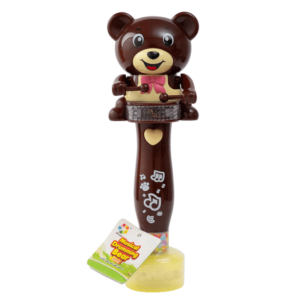 Kẹo đồ chơi gấu đánh trống