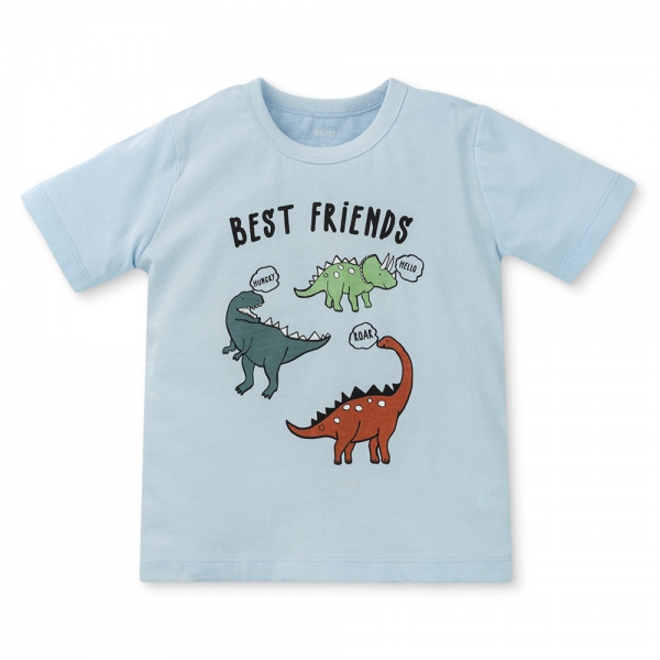 Combo 2 Áo bé trai tay ngắn Animo Easy HN0325062 (1Y,Xanh biển,NN02)