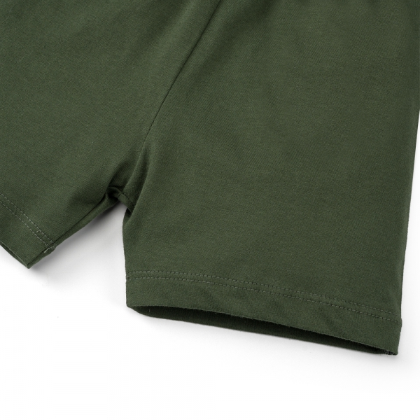 Bộ bé trai ngắn Animo Easy HN0325049 (1-4Y,Kem-lá,TT02)