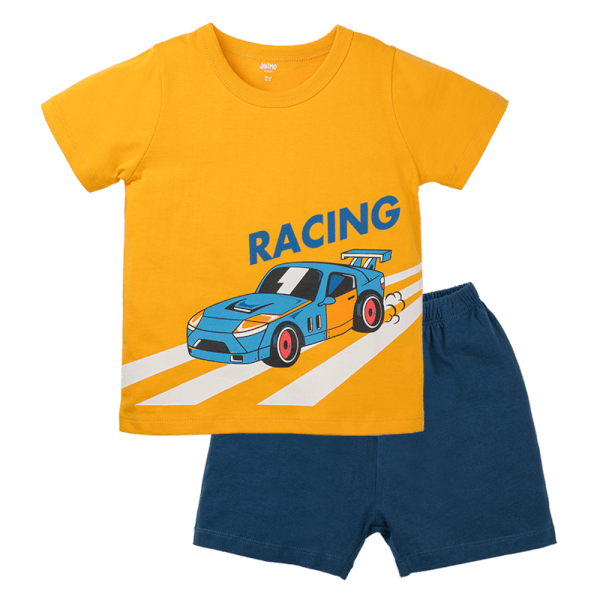 Bộ bé trai ngắn Animo Easy HN0325045 (1-4Y,Vàng-dương,TT02)