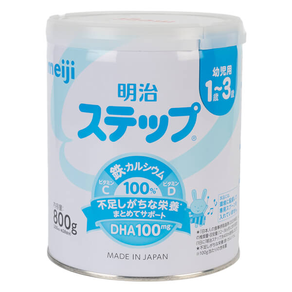 Sữa Meiji nội địa Nhật Step Milk, 1 - 3 tuổi, 800G (Giao bao bì ngẫu nhiên)