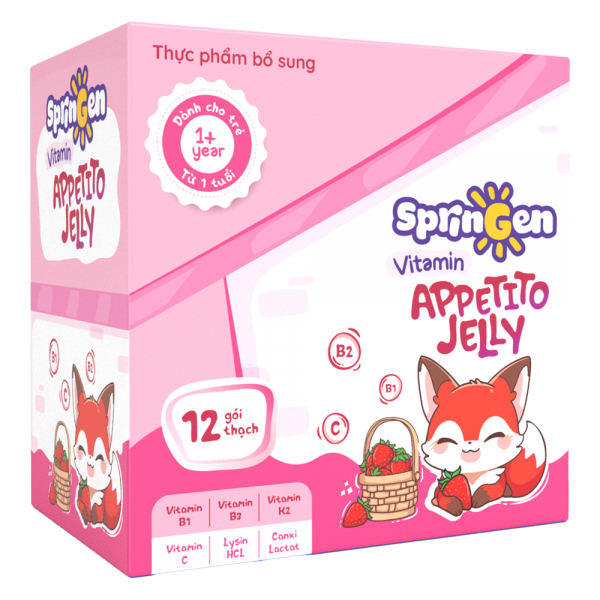 Thực Phẩm Bổ Sung Springen Vitamin Appetito Jelly