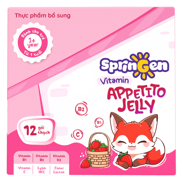 Thực Phẩm Bổ Sung Springen Vitamin Appetito Jelly
