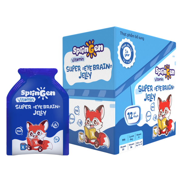 Thực phẩm bổ sung VITAMIN JELLY SPRINGEN SUPER EYE BRAIN