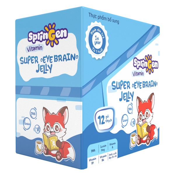 Thực phẩm bổ sung VITAMIN JELLY SPRINGEN SUPER EYE BRAIN