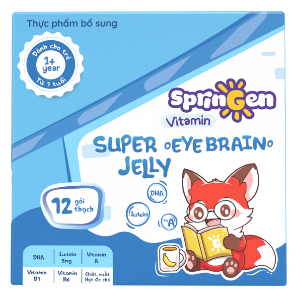 Thực phẩm bổ sung VITAMIN JELLY SPRINGEN SUPER EYE BRAIN