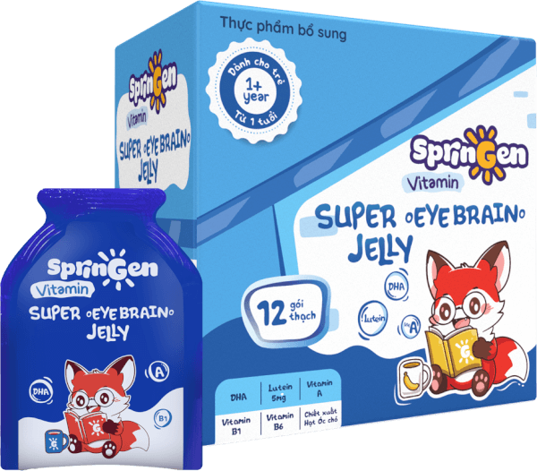 Thực phẩm bổ sung VITAMIN JELLY SPRINGEN SUPER EYE BRAIN