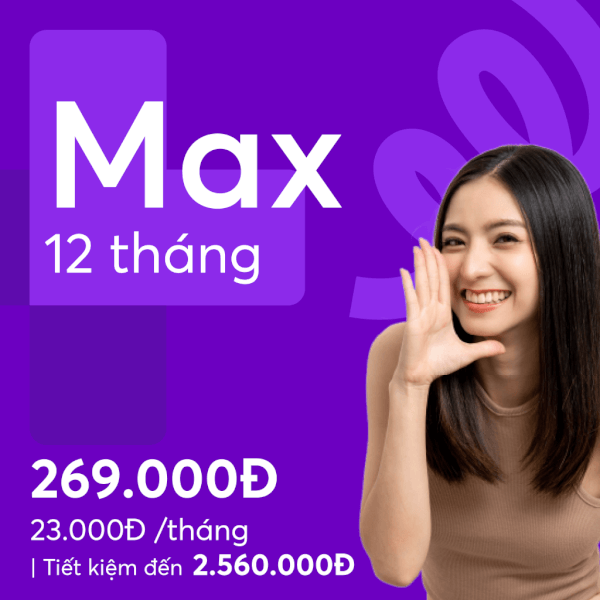 Gói Hội Viên Con Cưng Pink Plus Max (12 tháng)