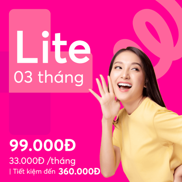 Gói Hội Viên Con Cưng Pink Plus Lite (3 tháng)