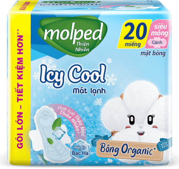 Băng vệ sinh Molped Icy Cool 20 miếng