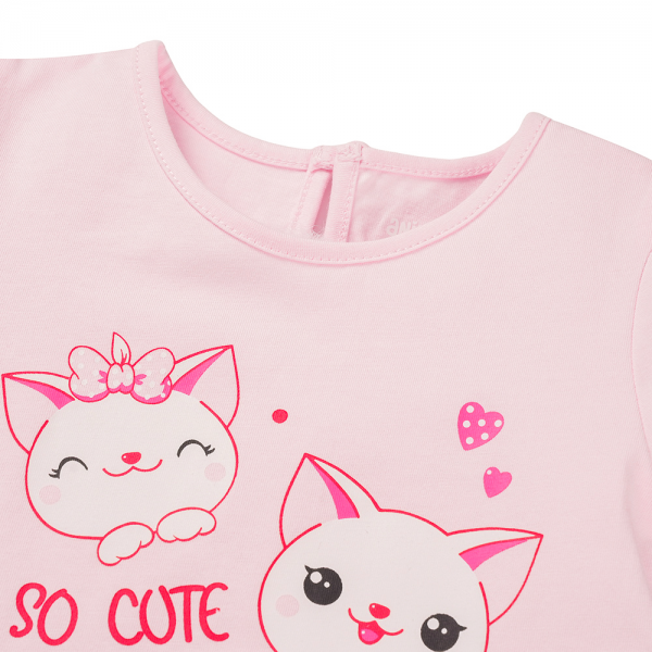 Đầm bé gái Animo Easy LU0325017 (1-4Y,Hồng tím,TT02)