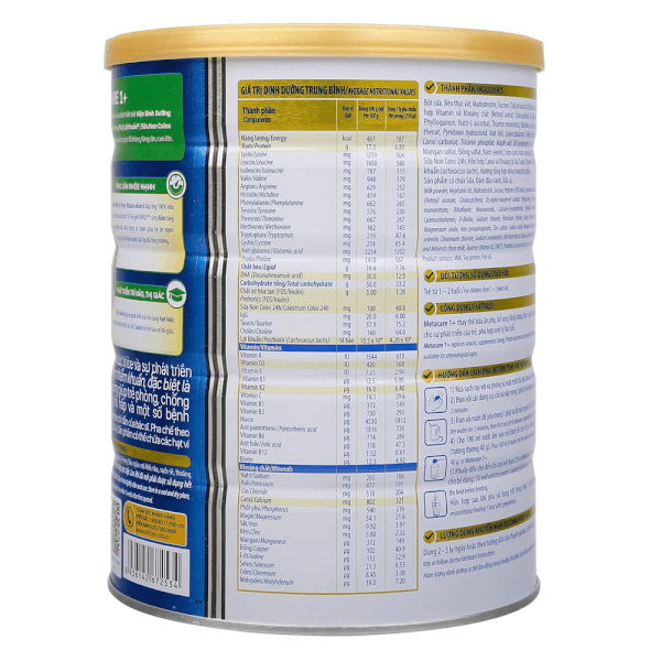 Sữa Metacare Eco 1+ 850g (1-2 tuổi)