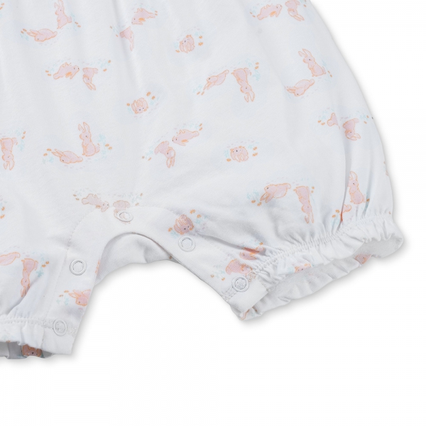 Bodysuit bé gái đùi Animo KK0325058-CC026 (0-12M,Trắng- Cam,TT03)