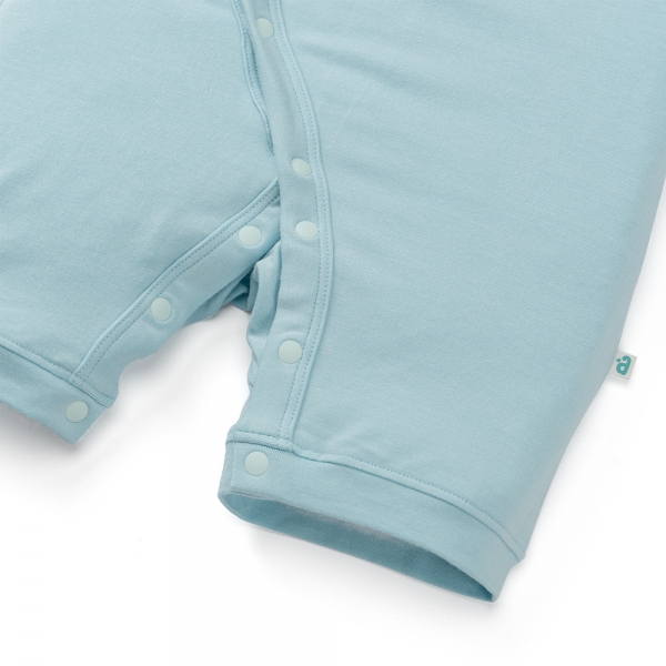 Set 2 Bodysuit modal kháng khuẩn đùi Animo VD0225021 (0-12M,Lá-trắng,TT06)