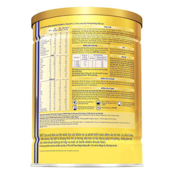 Sữa Enfamil A+ NeuroPro 1 C-Sec 400g (0-12 tháng)