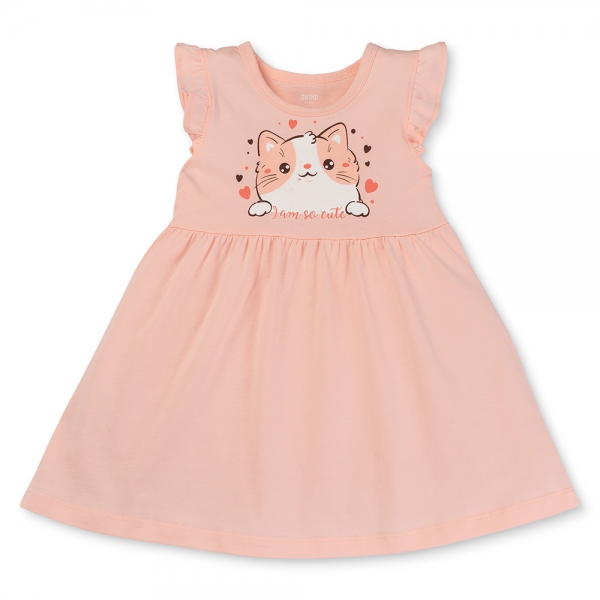 Đầm bé gái Animo Easy TX0325024 (1-4Y,Be,NN02)