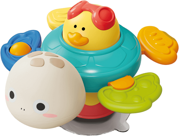 Chú rùa chở vịt con xoay vòng có xúc xắc ngộ ngĩnh CY630003 C412